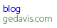 gedavis.com blog button